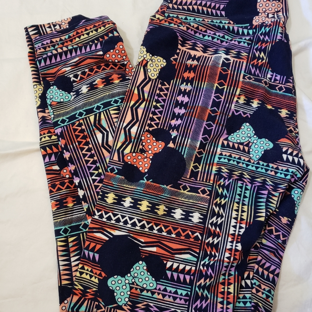 Lularoe OS Disney Minnie Leggings